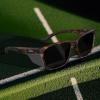 imageCARFIA Sports Casual Mens Womens Polarized Sunglasses  Removable Side Shield UV Protection CA0921Tortoise Frame Gray Lens