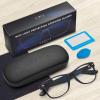 imageCARFIA Square Blue Light Blocking Glasses  AntiFatigue Computer Gaming Glasses Prevent Headaches EyeglassesBlack Frame