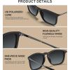 imageCARFIA Vintage Polarized Sunglasses for Men Women Lightweight Durable Design with UV Protection CA5200Ggrey Gradient Lenses