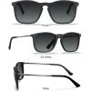 imageCARFIA Vintage Polarized Sunglasses for Men Women Lightweight Durable Design with UV Protection CA5200Ggrey Gradient Lenses