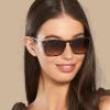 imageCARFIA Vintage Polarized Sunglasses for Men Women Lightweight Durable Design with UV Protection CA5200H Brown Gradient Lenses