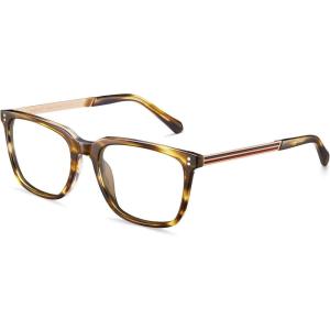 imageCARFIA Acetate Frame Blue Light Blocking Glasses for Women Small Face  Filter Blue Ray Computer Game Glasses CA5354Tortoise Frame