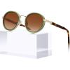 1.translucent Green Frame + Gradual Brown Lens