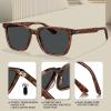 imageCARFIA Retro Acetate Polarized Sunglasses for Men UV400 Protection Driving Outdoor AntiGlare Sun Glasses CA5354WSG Brown Tortoiseshell Frame Grey Lenses