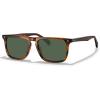 imageCARFIA Retro Polarized Sunglasses for Men UV Protection Handcrafted Acetate Frame Fashion Cool Sun Glasses CA535722 Brown Striped Frame Green Lens