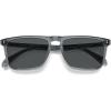 imageCARFIA Retro Polarized Sunglasses for Men UV Protection Handcrafted Acetate Frame Fashion Cool Sun Glasses CA5357261 Transparent Grey Frame Gray Lens