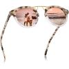 4. Pink Tortoise Frame Pink Mirrored