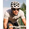 imageCARFIA Casual Polarized Mens Sunglasses UV400 Protection Lightweight Unbreakable TR90 Sports Cycling Fishing Glasses CA0951D Matte Tortoiseshell Frame Gray Lens