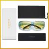imageCARFIA Night Driving Glasses for Men Women Fit Over Night Vision Glasses Anti Glare Yellow Lens3 Transparent Blue Frame Yellow Lens