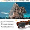 imageCARFIA Retro Acetate Polarized CatEye Sunglasses for Women UV400 Protection Designer Glasses Trendy Classic Shades CA1952Tortoise Frame Grey Lenses