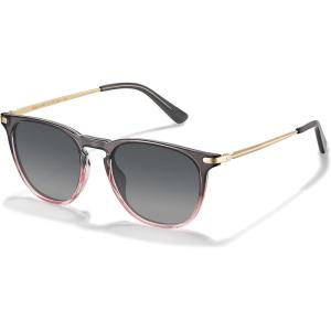imageCARFIA Retro Lightweight Polarized Sunglasses for Women UV Protection Square Ladies Sunnies Outdoor Driving Eyewears CA32R31 Grey Pink Frame Gradient Grey Lens