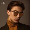 imageCARFIA Retro Cool Acetate Polarized Sunglasses for Men UV Protection Outdoor Fashion Driving Eyewears Male Square Sunnies1 Browntortoise Frame Brown Lens