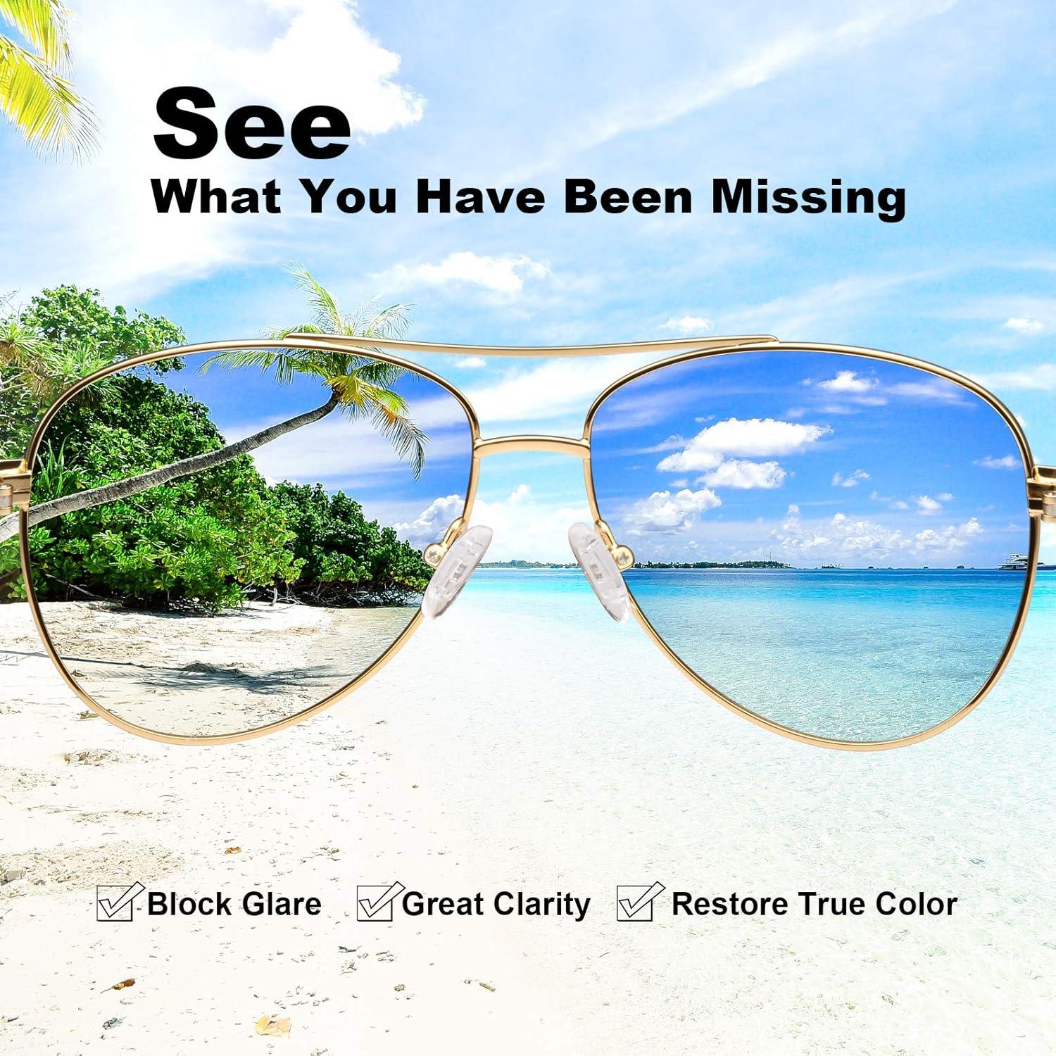 imageCARFIA Polarized Sunglasses for Women UV Protection Acetate Arms Metal Frame Womans Shades CA32163 Grey Lens Tortoise Arm