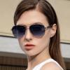 imageCARFIA Polarized Sunglasses for Women UV Protection Acetate Arms Metal Frame Womans Shades CA32167 Blue Gradient Lens Artistical Starry Sky Arm