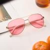 imageCARFIA Retro Trendy Pilot Sunglasses for Women Polarized UV Protection Lightweight Outdoor Driving Lady Sunnies Metal Frame51 Gold Frame Pink Lens