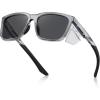 3. Gray Frame Gray Lens
