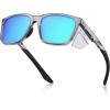 4. Gray Frame Blue Lens