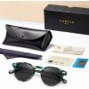 image:imageCARFIA Polarized Sunglasses for Women Acetate Frame SmallMedium Size UV400 Protection  Anti Glare CA52884 Flower Frame Grey Lens