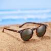 image:imageCARFIA Polarized Sunglasses for Women Acetate Frame SmallMedium Size UV400 Protection  Anti Glare CA52884 Tortoise Frame Green Lens