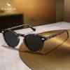 image:imageCARFIA Polarized Sunglasses for Women Acetate Frame SmallMedium Size UV400 Protection  Anti Glare CA52887 Tortoise Frame Grey Lens