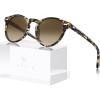 image:imageCARFIA Polarized Sunglasses for Women Acetate Frame SmallMedium Size UV400 Protection  Anti Glare CA52882 Tortoise Frame Gradient Brown Lens