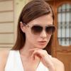 image:imageCARFIA Retro Trendy Pilot Sunglasses for Women Polarized UV Protection Lightweight Outdoor Driving Lady Sunnies Metal Frame91pink Tortoise Frame Brown Lens