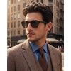 image:imageCARFIA Classic Cool Atetate Sunglasses for Men Polarized UV400 Protection Trendy Keyhole Square Sun Glasses Driving Shades1 Tortoise Frame Grey Lens