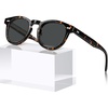 4. Tortoise Frame Grey Lens
