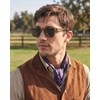 image:imageCARFIA Acetate Polarized Sunglasses for Men Classic Retro Style CA5402  AntiGlare Handmade Acetate Hypoallergenic and Nonfading UV Protection Perfect for driving beach golf and giftingC Clear Tea Frame Gray Lens