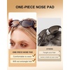 image:imageCARFIA Chic Sunglasses Womens Trendy UV400 Protection Retro Tortoiseshell AcetateRectangle AntiReflective Lenses Shades2 Tortoise Frame  Brown Lens