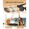 image:imageCARFIA Chic Sunglasses Womens Trendy UV400 Protection Retro Tortoiseshell AcetateRectangle AntiReflective Lenses Shades3 Tortoise Frame  Gray Lens