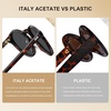 image:imageCARFIA Acetate Polarized Sunglasses for Men Retro Classic Round Shades22 Brown Tortoise Frame Grey Lenses