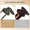 image:imageCARFIA Acetate Polarized Sunglasses for Men Retro Classic Round Shades3 Tortoise Frame Grey Lens
