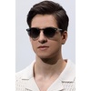 image:imageCARFIA Acetate Polarized Sunglasses for Men Retro Classic Round Shades63 Gray Gradient Lens