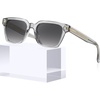 5. Clear Gray Frame + Gradient Gray Lens