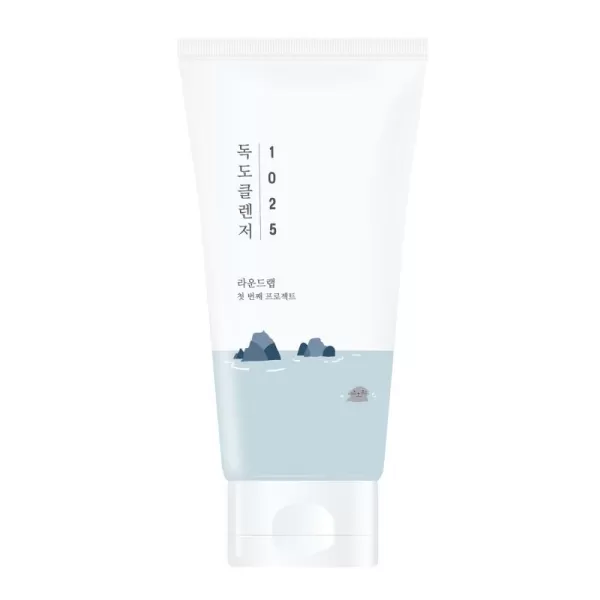 ROUND LAB 1025 Dokdo Cleanser 150ml  Moisturizing Cleansing Gentle Bubbly Foam Cleanser 150ml507 Fl Oz Pack of 1