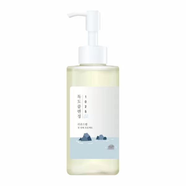 ROUND LAB 1025 Dokdo Cleansing Oil 200ml  AlcoholFree Blackhead Removal Oil CleansingUnscented