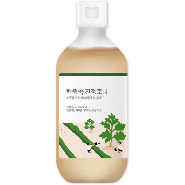 ROUND LAB Mugwort Calming Toner 300ml  Madecassoside Soothing Water Type Toner