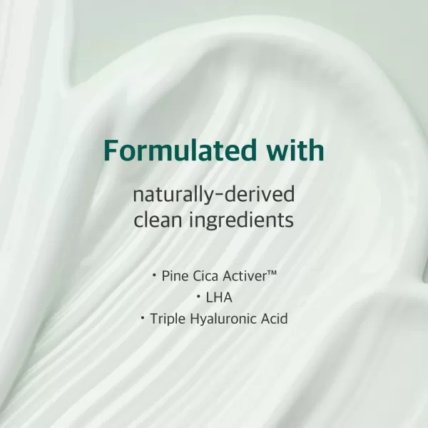 imageROUND LAB Pine Calming Cica Cream Unscented  5CICA solution for hormonal breakouts acneprone skin and rosacea Nourishing ampamp moisturizing cream 169floz