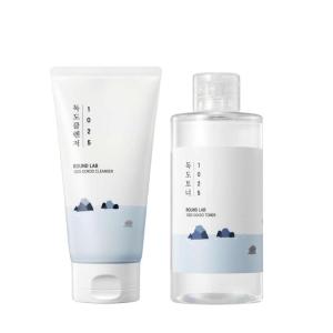 imageROUND LAB 1025 Dokdo Cleanser 150mlDokdo Toner 200ml Hydration gentle exfoliation soothing facial toner cleansing foam for sensitive skin