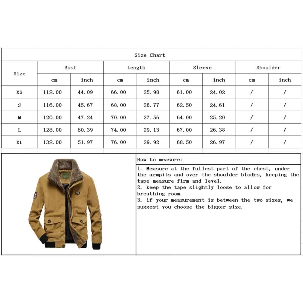 chouyatou Mens Casual Fleece Collar Thicken Quilted Lined Corduroy Bomber Jacket CoatNavy