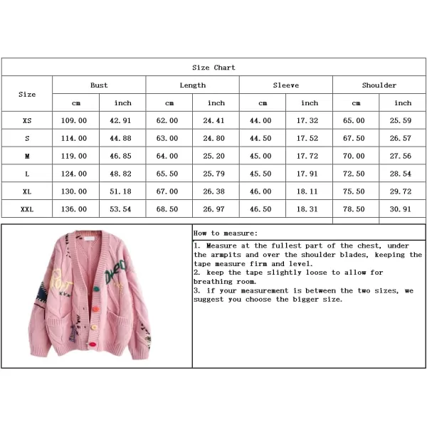 chouyatou Womens Cable Knit Embroidery Patchwork Cardigan V Neck Long Sleeve Open Front Button Down SweaterRed