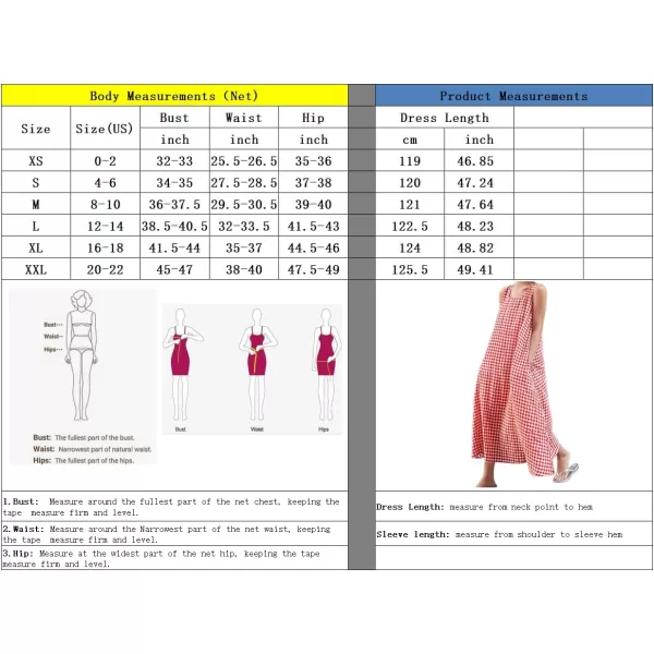 chouyatou Womens Casual LooseFit Cotton and Linen Plaid Tank Maxi Dress with PocketsYellow