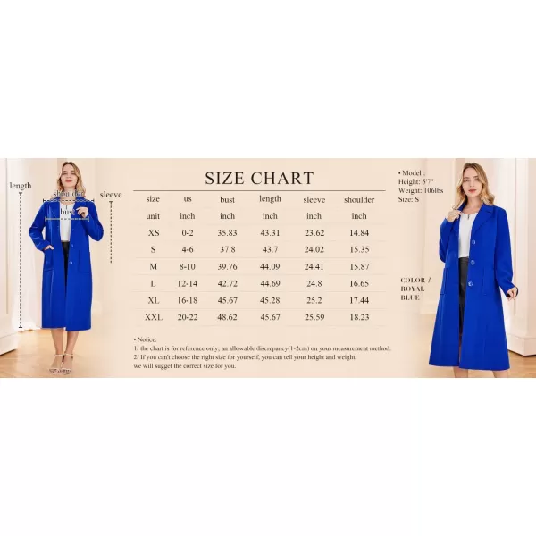 chouyatou Womens Big Notch Lapel Single Breasted MidLong Wool Blend CoatCamel