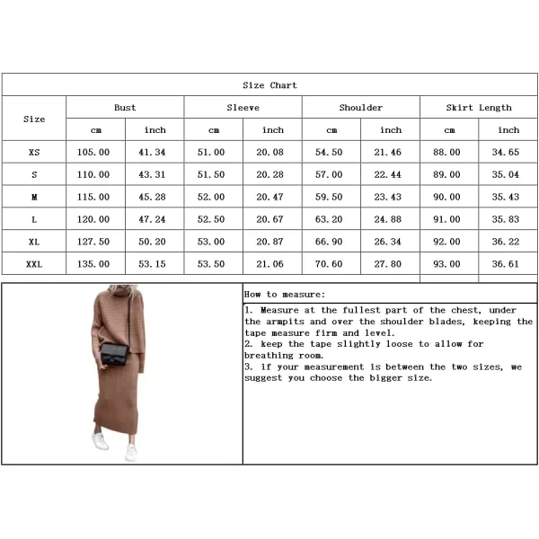 chouyatou Womens Turtleneck 2 Piece Outfits Ribbed Knit Sweater Midi Pencil Skirt SetGray