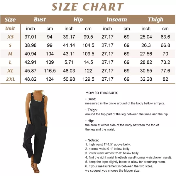 chouyatou Womens Casual Sleeveless Loose Lightweight Embroider Baggy Suspender Linen Overalls Jumpsuits with PocketGrey