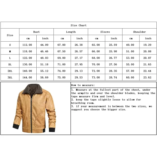 chouyatou Mens Winter Vintage Faux Leather Sherpa Lined Aviator Bomber JacketBlack