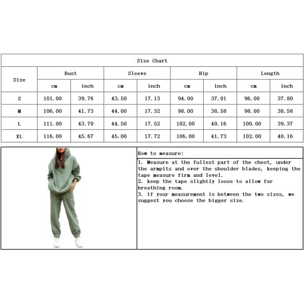 chouyatou Womens 2 Piece Outfits Hooded Sweatsuit Hoodies Tracksuit Sweatpants SetsBeige