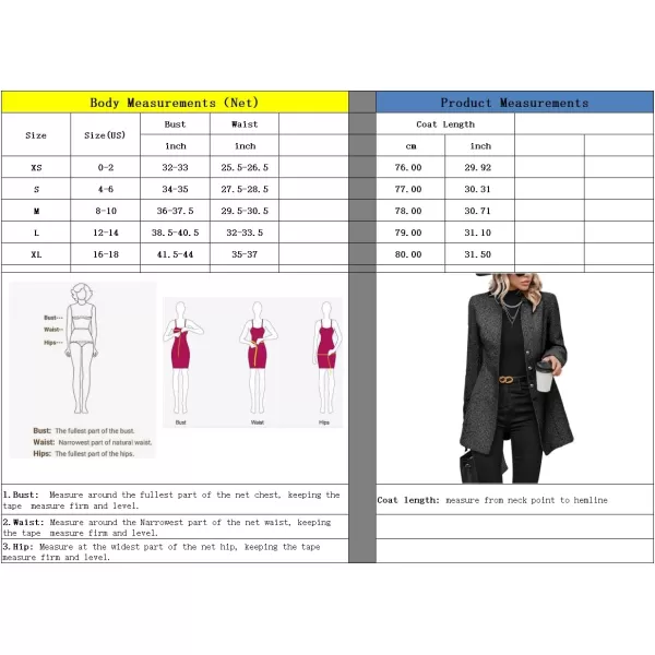 chouyatou Womens Business Casual Herringbone Wool Coat Button Up Notch Collar Dressy Blazer JacketPink