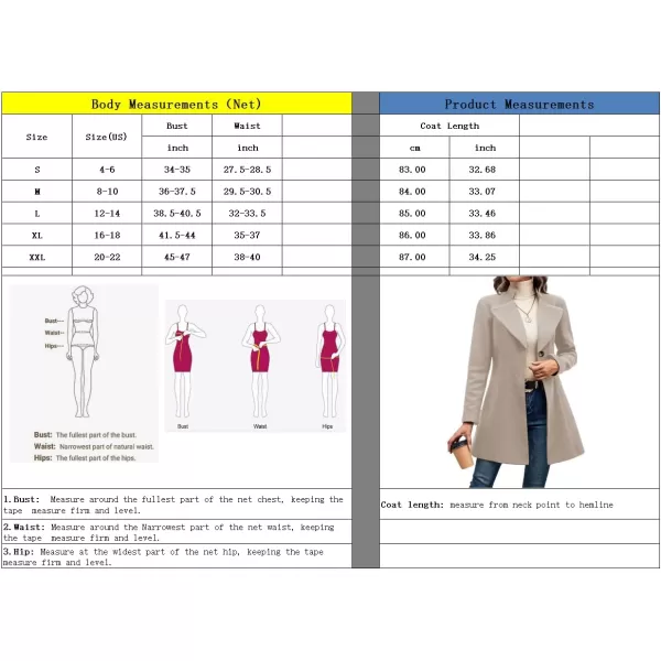 chouyatou Womens Fall Single Breasted Wool Coat Lapel Collar Office Work Dressy Blazer JacketBlack